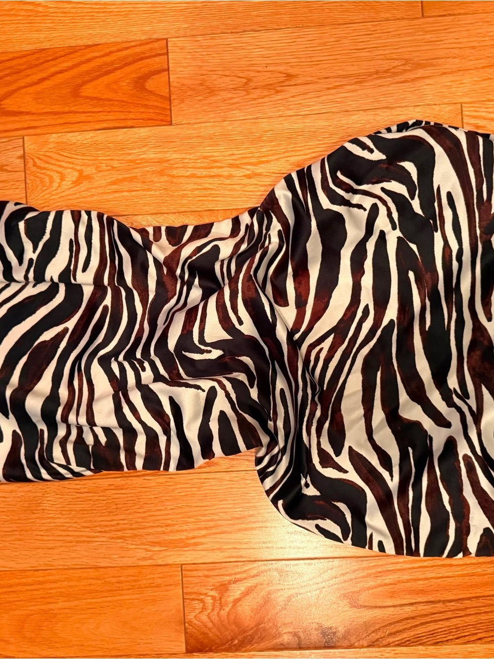 Dynamite Zebra Print Mini Dress - Black & White